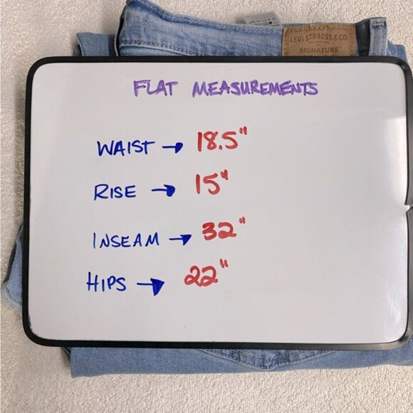 Levi’s Signature High Rise Light Wash Heritage Utility Straight Relaxed Jeans 18 - Picture 6 of 15